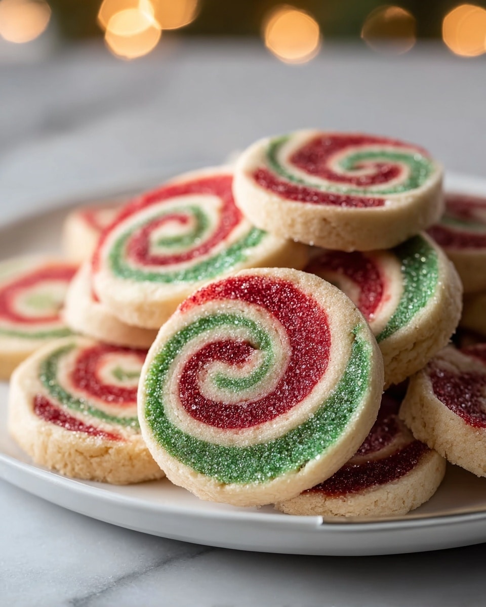 Christmas Pinwheel Cookies Recipe - Recipe Image