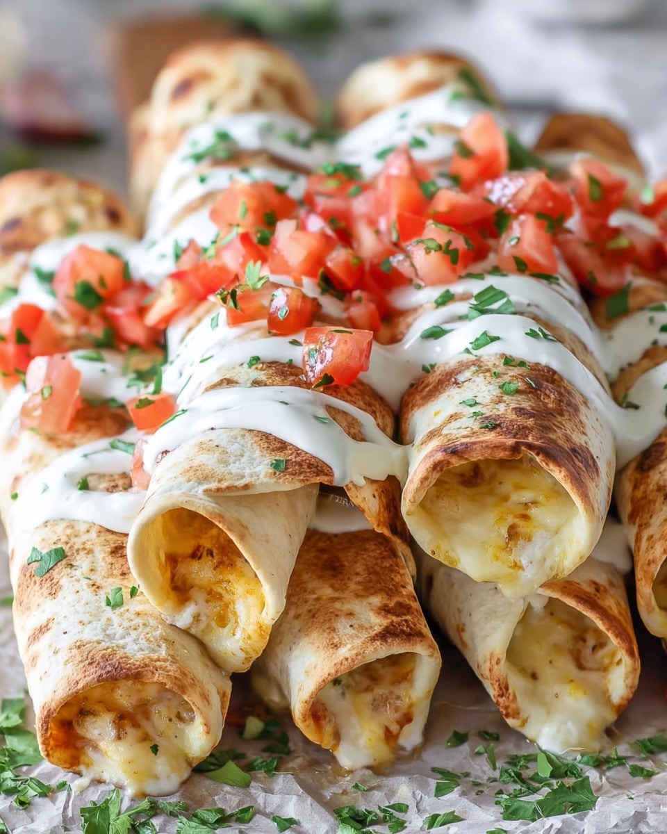 Baked Chicken Taquitos Recipe - Recipe Image