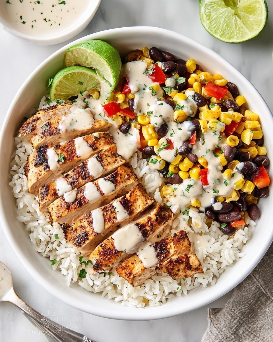Southwest Chicken Bowls Recipe - Recipe Image