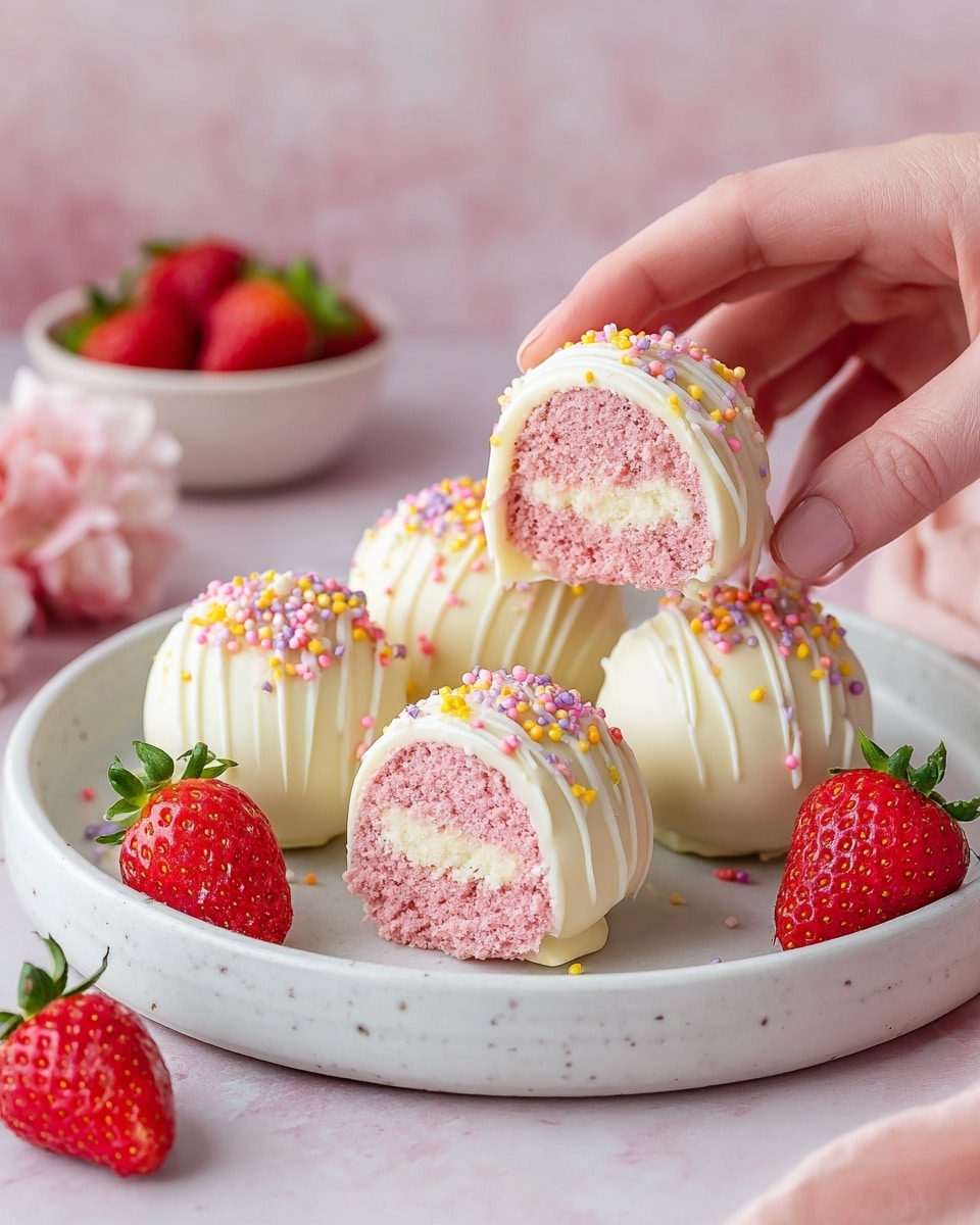 Strawberry Shortcake Easter Egg Bombs Recipe - Recipe Image