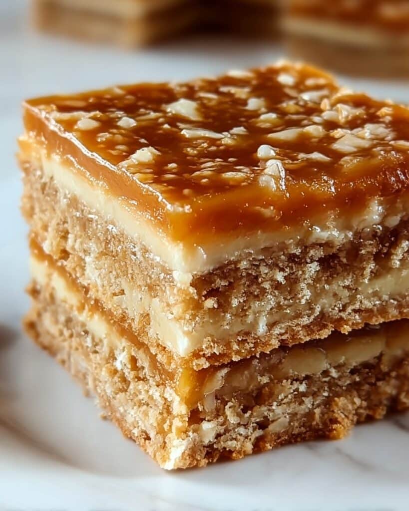Indulgent Caramel Crush Bars Recipe