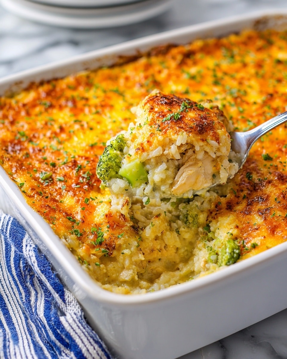 Chicken Broccoli Rice Casserole Recipe - Recipe Image