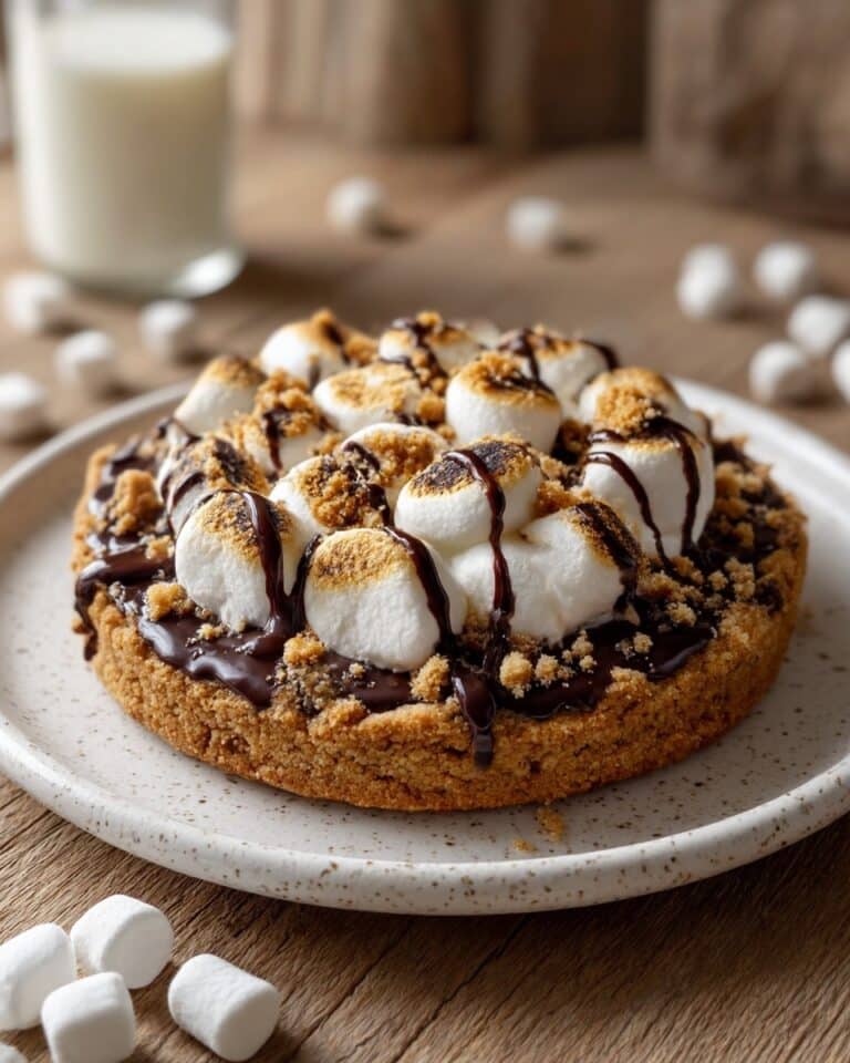 Single Serve S’mores Cookie Recipe