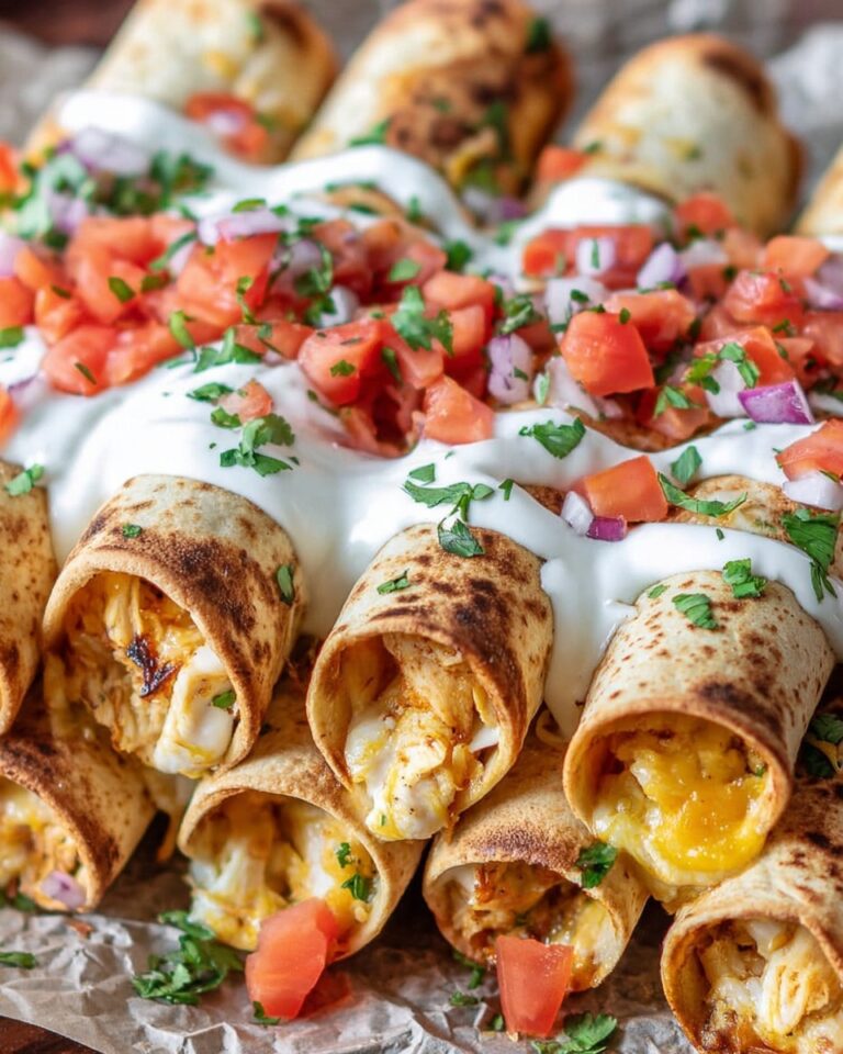 Baked Chicken Taquitos Recipe