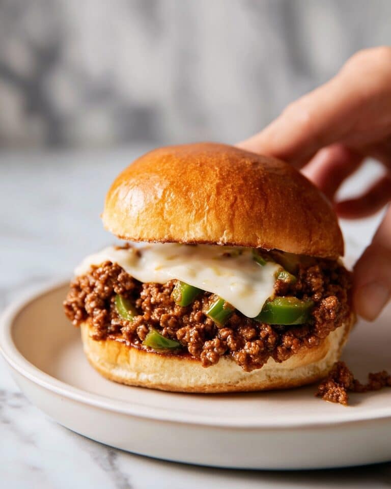 Gordon Ramsay Philly Cheesesteak Sloppy Joes (Ava-Style) Recipe