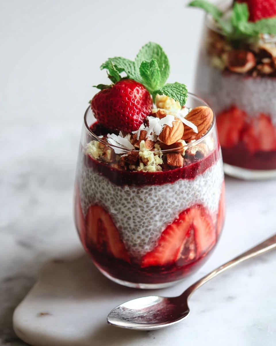 Beautiful Berry Chia Seed Parfait Recipe - Recipe Image