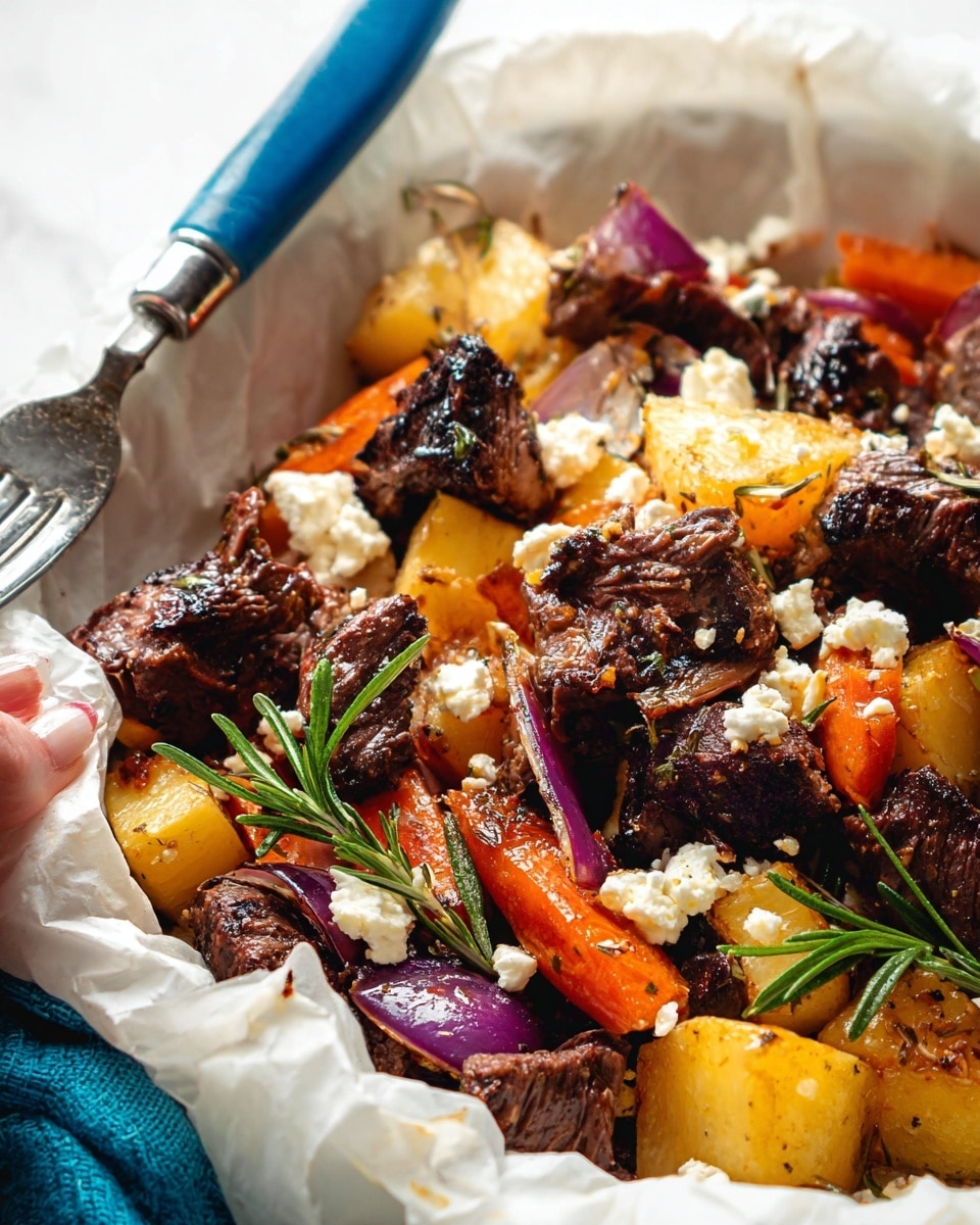 Greek Lamb Kleftiko in Parchment Packets Recipe - Recipe Image