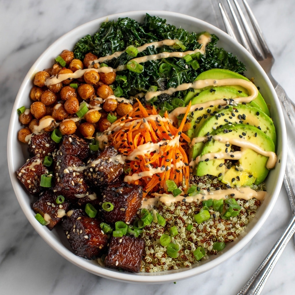 Miso Glazed Sweet Potato Bowl Recipe