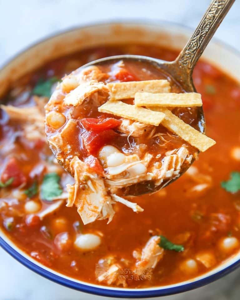 Southwest Chicken Soup {Chili’s Copycat} Recipe