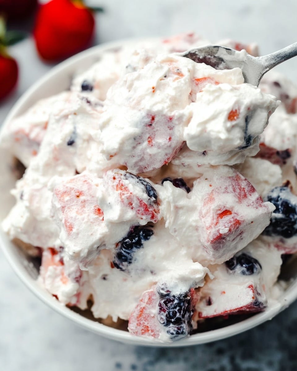 Very Berry Cheesecake Salad Recipe - Recipe Image