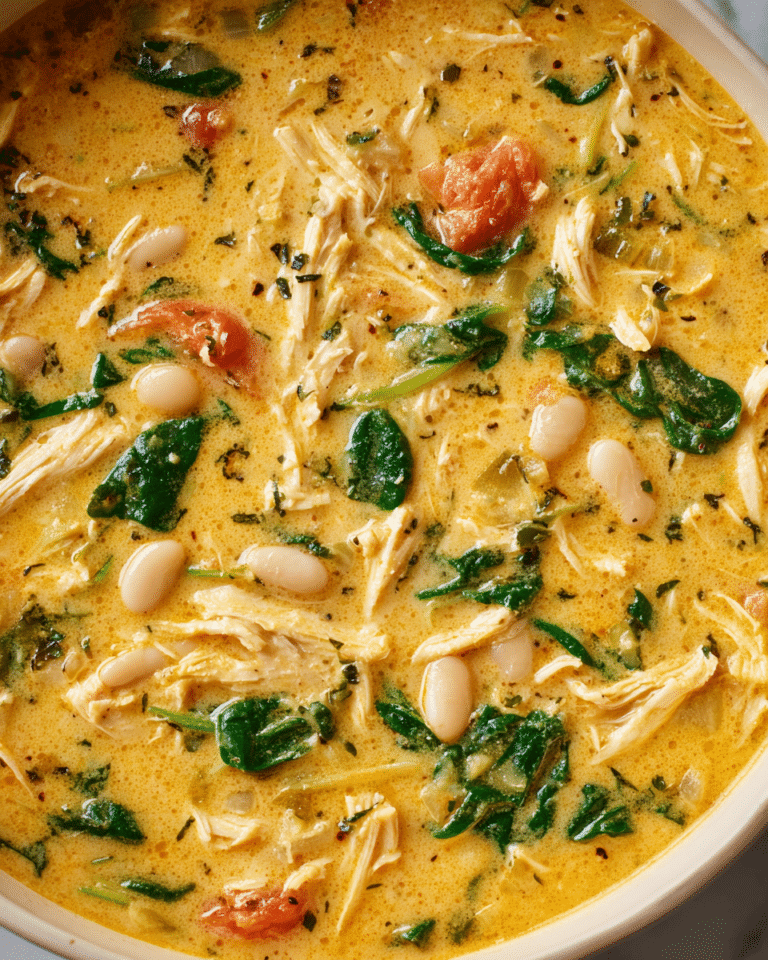 Creamy Tuscan Chicken Chili Recipe