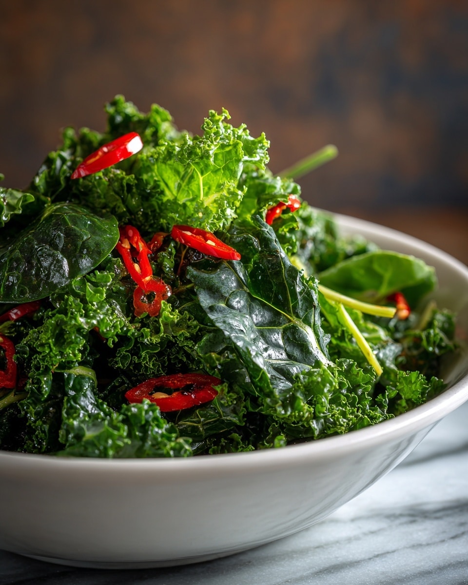 Kale with Spinach Delight: A Wholesome Sautéed Magic Recipe - Recipe Image