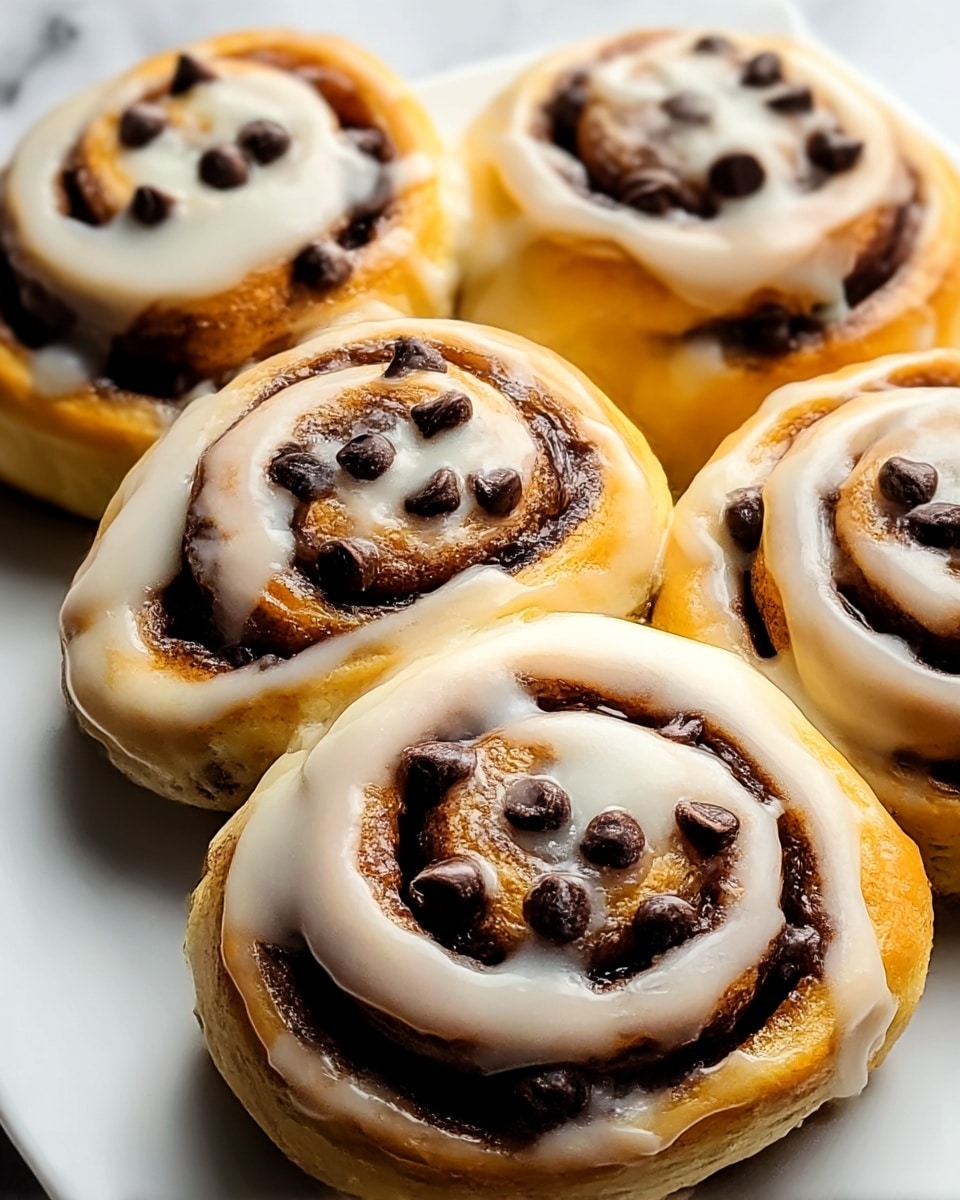 Chocolate Chip Cookie Stuffed Cinnamon Rolls Recipe