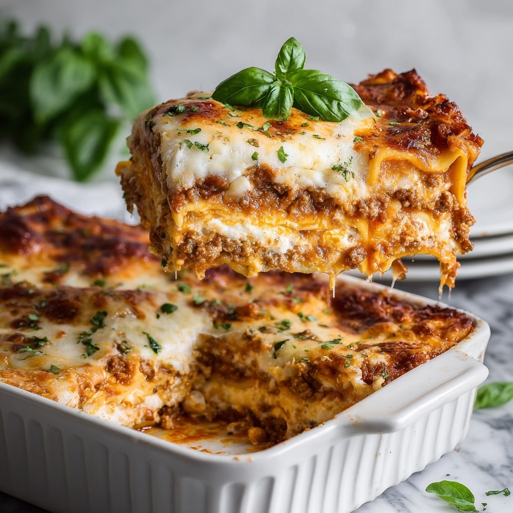 Keto Lasagna Recipe - Recipe Image