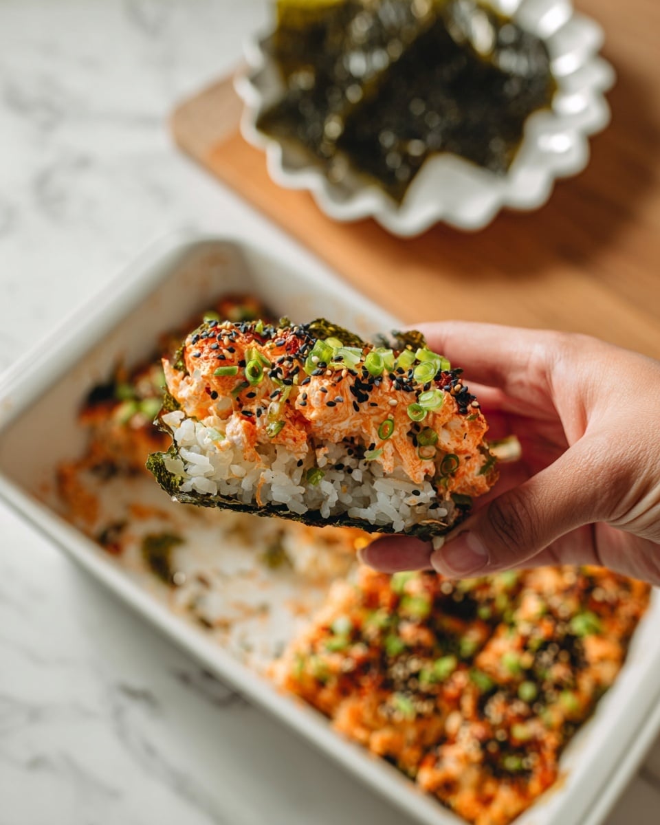 Salmon Sushi Bake (Viral Recipe) Recipe - Recipe Image