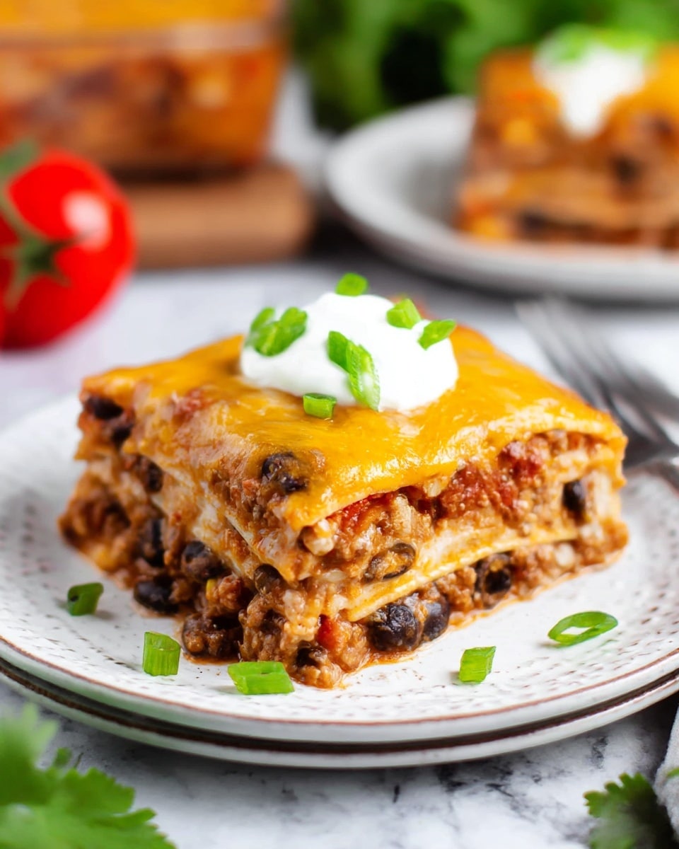 Taco Lasagna Recipe - Recipe Image