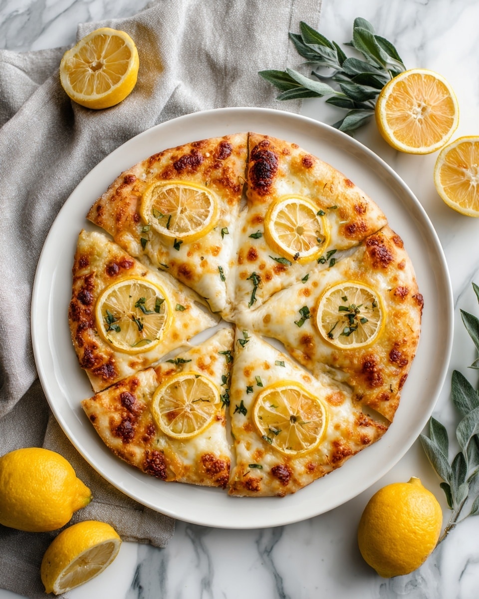 Lemon Pizza Recipe - Recipe Image