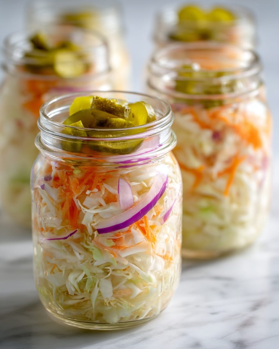 Sweet & Spicy Pickle Slaw Recipe - Recipe Image