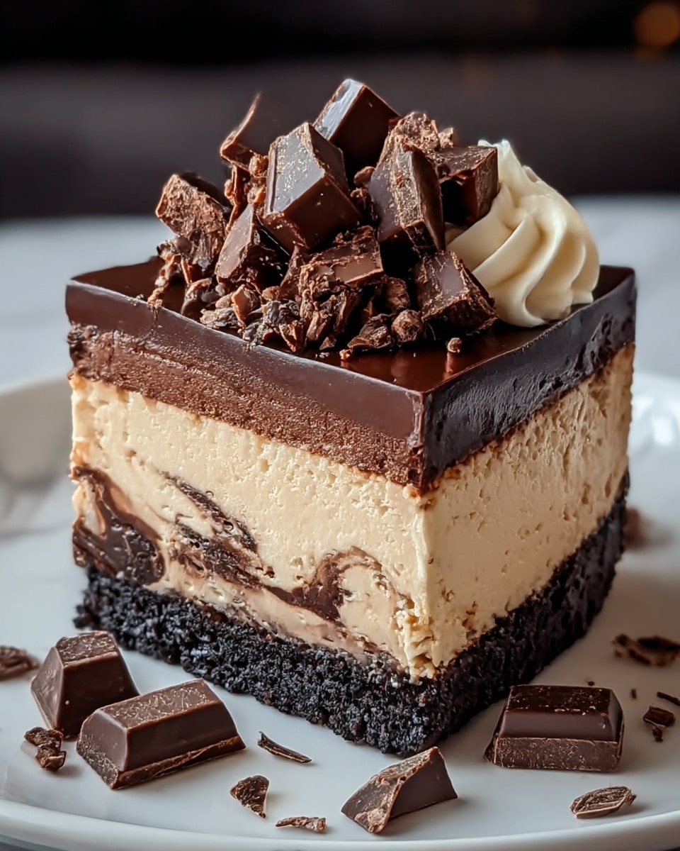 Decadent Triple Chocolate Cheesecake for Sweet Celebrations Recipe - Recipe Image