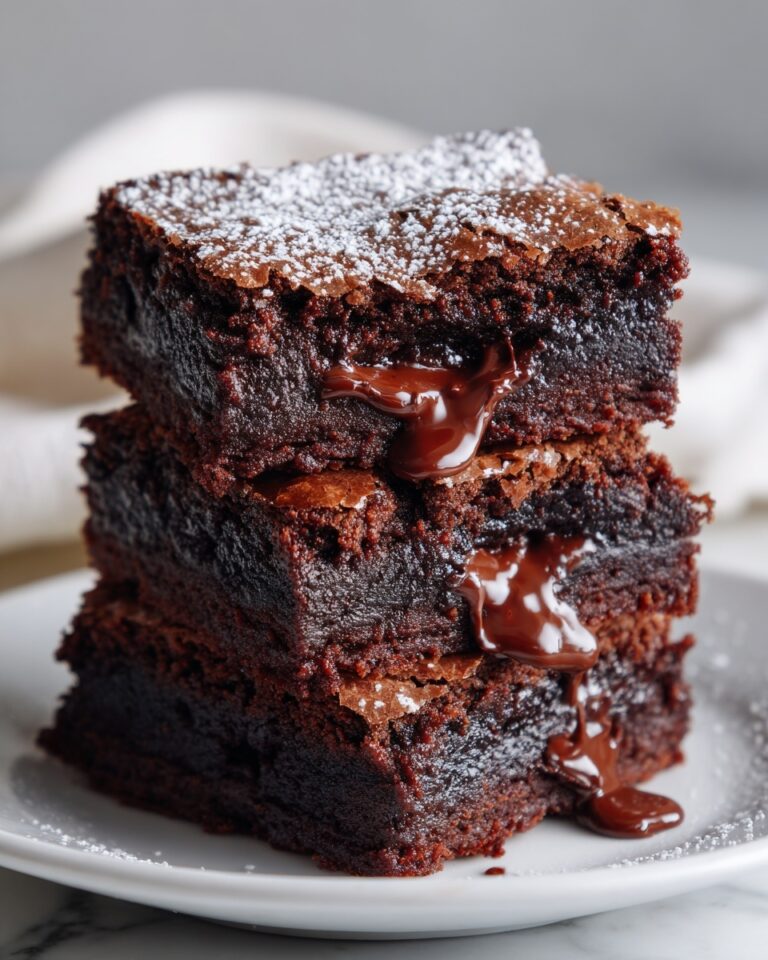 Chocolate Lava Brownies Recipe