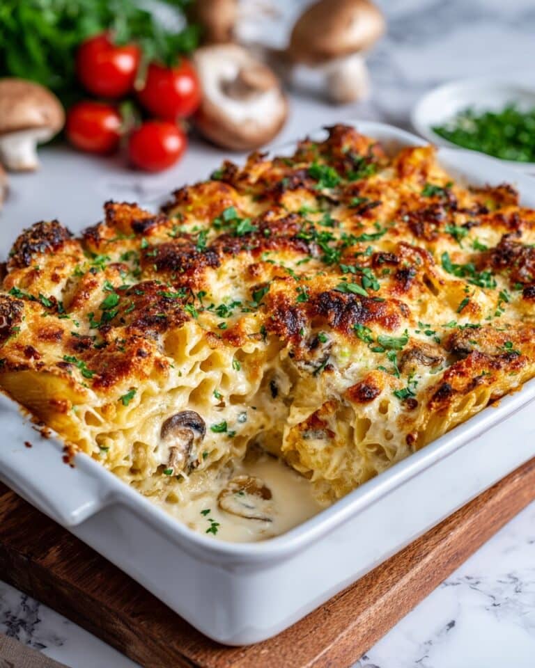 Savory Stuffed Mushroom Casserole for Cozy Nights In Recipe
