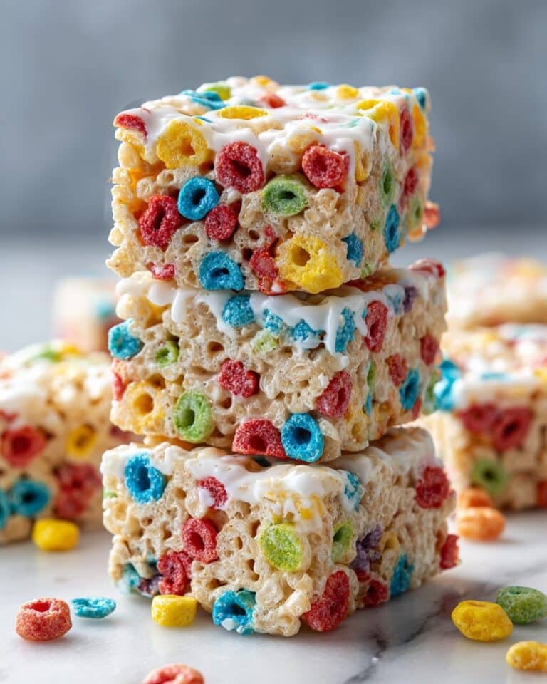 Fruity Pebbles Rice Krispies Treats Recipe