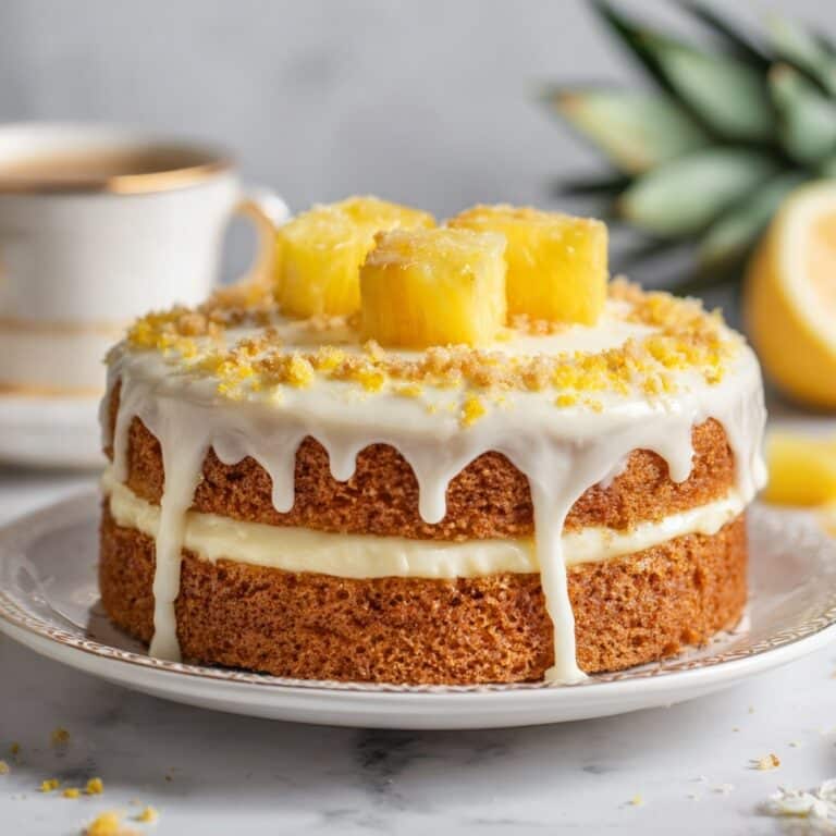 Pineapple Juice Cake Recipe